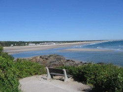 Marginal way looking towards Moody beach